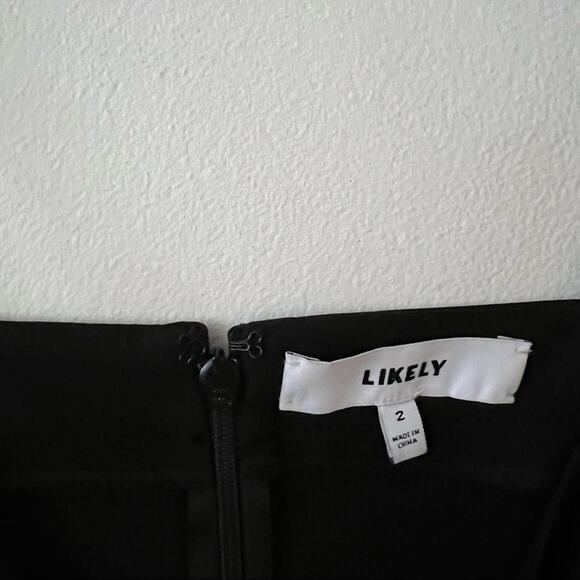 Likely Willard Black Sleeveless Mini Dress - Picture 5 of 6
